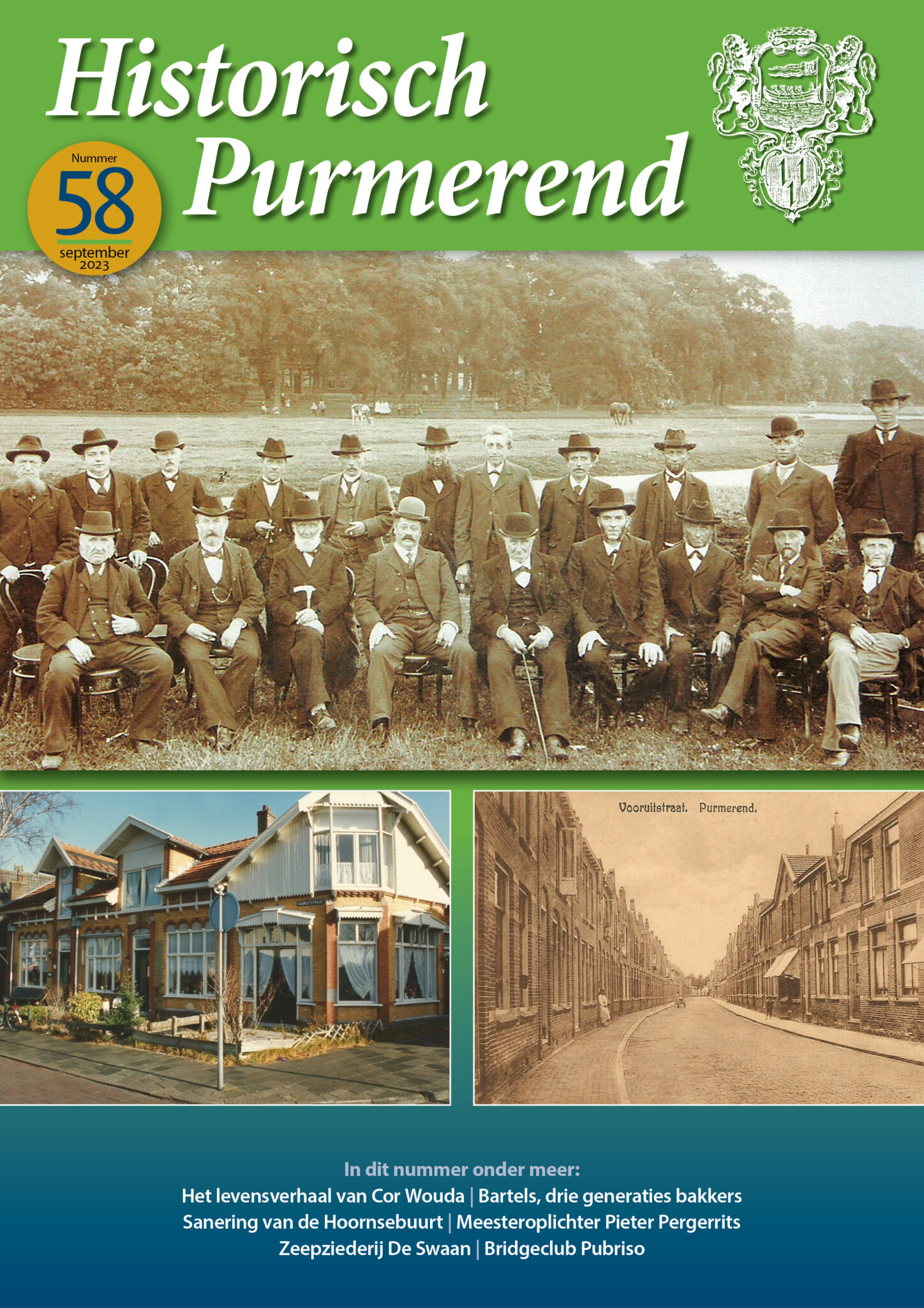 Het blad Historisch Purmerend (nummer 58) van de VHP verschijnt in de ...